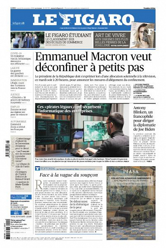 Le Figaro du Mardi 24 Novembre 2020