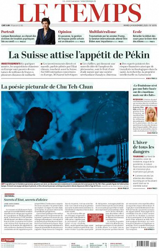 Le Temps - 24 Novembre 2020