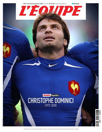 L’equipe du Mercredi 25 Novembre 2020