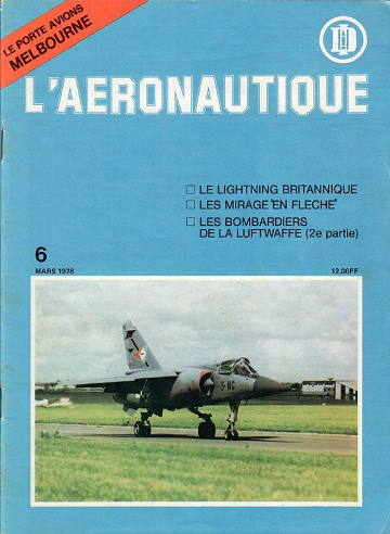 Le Moniteur de l'Aéronautique N°6 - Mars 1978