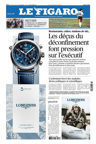 Le Figaro du Jeudi 26 Novembre 2020