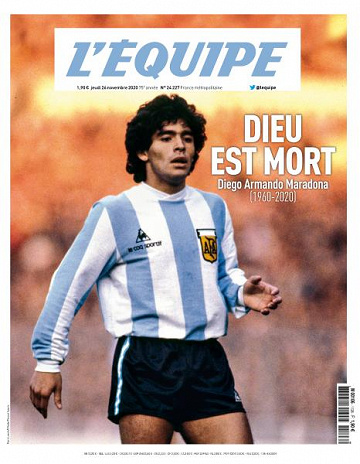 L’equipe du Jeudi 26 Novembre 2020