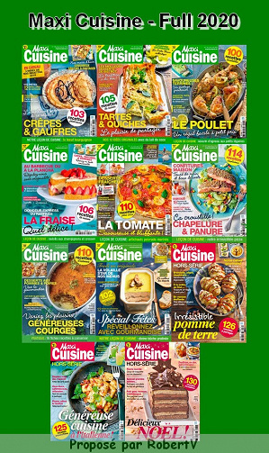 Maxi Cuisine - Année 2020 complète