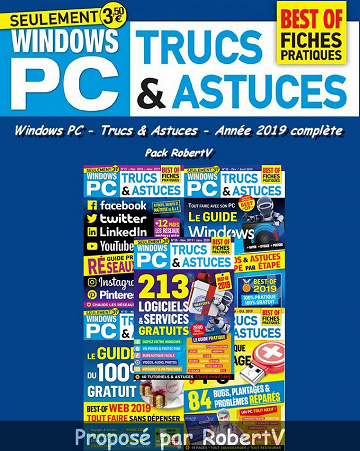 Windows PC - Trucs & Astuces - Année 2019 complète