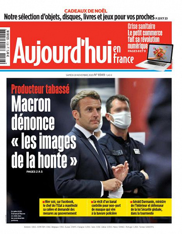 Aujourd’hui en France - 28 Novembre 2020