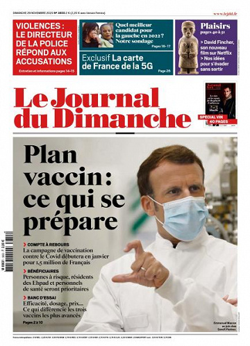 Le Journal du Dimanche - 29 Novembre 2020