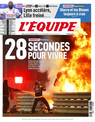 L’equipe du Lundi 30 Novembre 2020