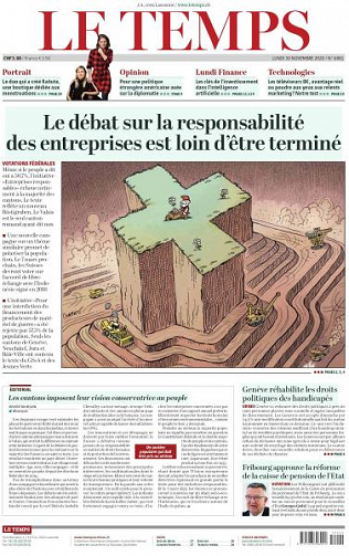 Le Temps - 30 Novembre 2020