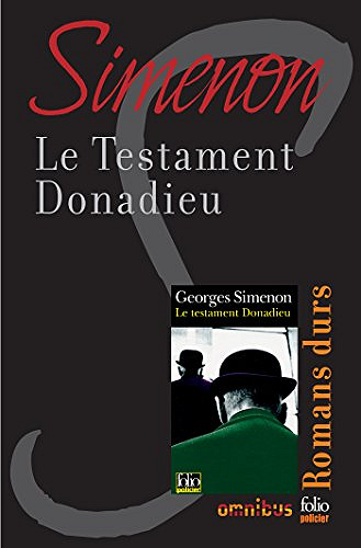 Le testament Donadieu - Georges SIMENON