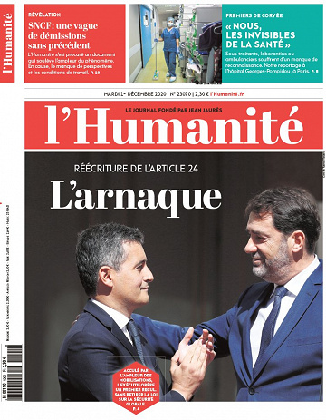 L'Humanité du Mardi 01 Décembre 2020