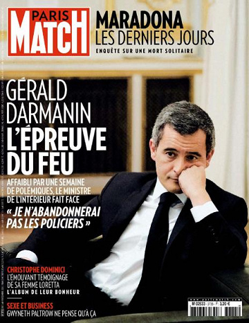 Paris Match - 3 Décembre 2020