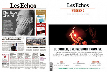 Pack Les Echos + Les Echos Week-end - Vendredi 4 Décembre 2020