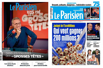 Pack Le Parisien + Le Parisien Week-End - Vendredi 4 Décembre 2020