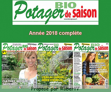 Potager Bio de Saison (L'indispensable) - Année 2018 complète