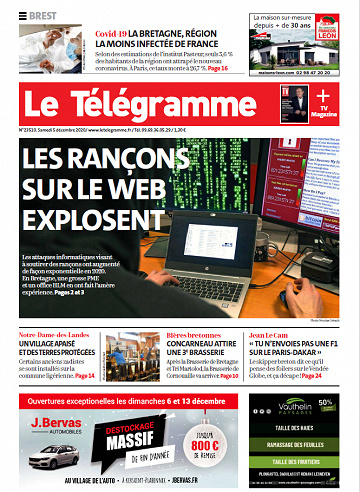 Le Télégramme Brest - Samedi 5 décembre 2020