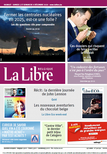 La Libre Belgique-Hainaut - Samedi 5 et Dimanche 6 Décembre 2020