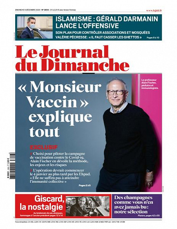Le Journal du Dimanche - 6 Décembre 2020