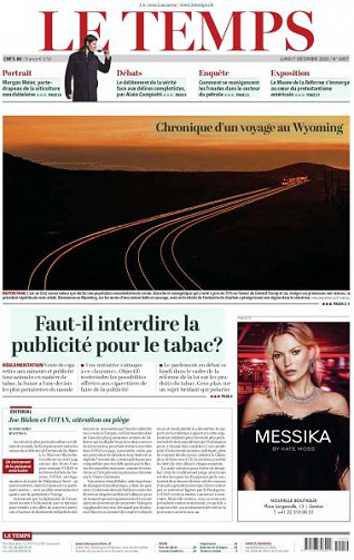 Le Temps - 7 Décembre 2020