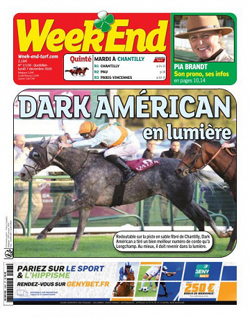 Week end du lundi 7 décembre 2020