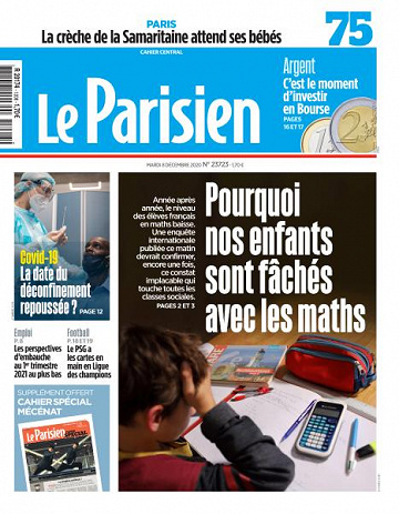 Le Parisien du Mardi 8 Décembre 2020