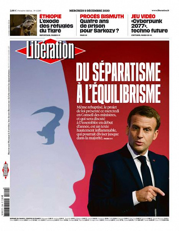Libération du Mercredi 9 Décembre 2020