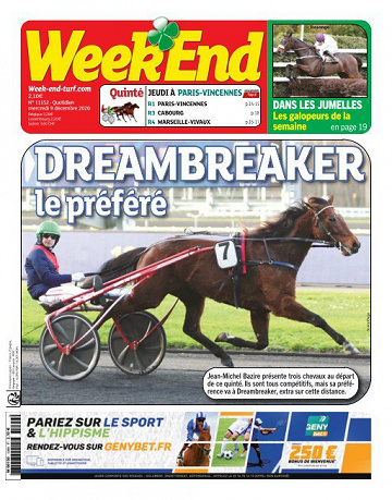 Week-end du mercredi 9 décembre 2020
