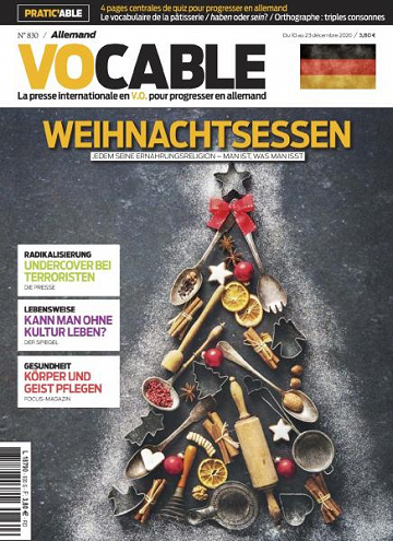 Vocable Allemand - 10 Décembre 2020