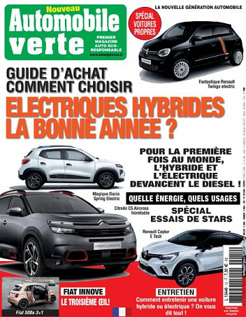 Automobile Verte - Décembre 2020 - Février 2021