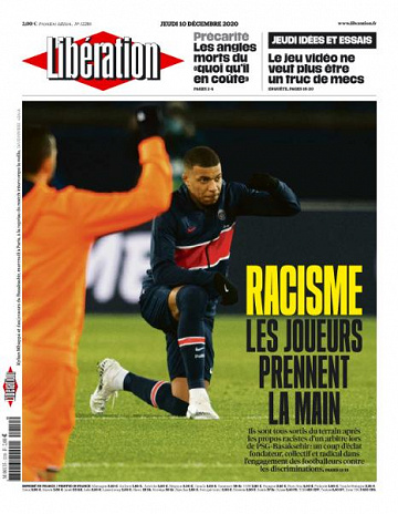 Libération du Jeudi 10 Décembre 2020