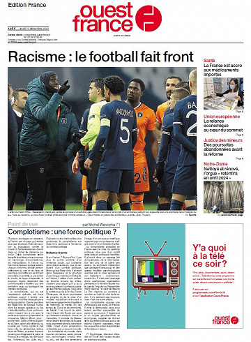 Ouest France - Jeudi 10 Décembre 2020
