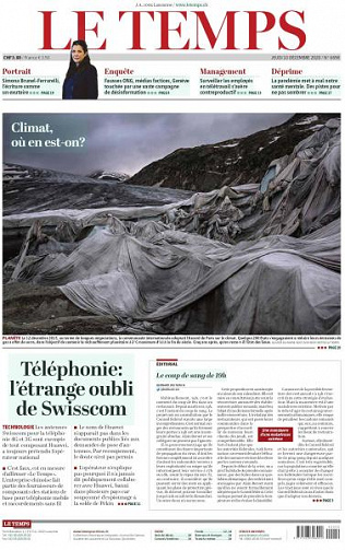 Le Temps - 10 Décembre 2020