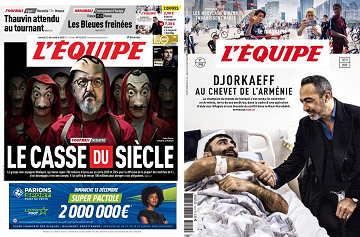Pack L’Equipe + L’Equipe Magazine - Samedi 12 Décembre 2020