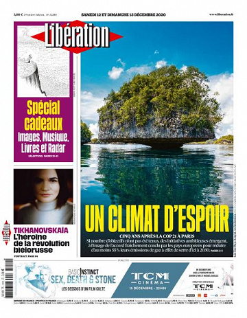 Libération du Samedi 12 et Dimanche 13 Décembre 2020