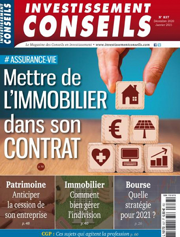 Investissement Conseils - Décembre 2020 - Janvier 2021