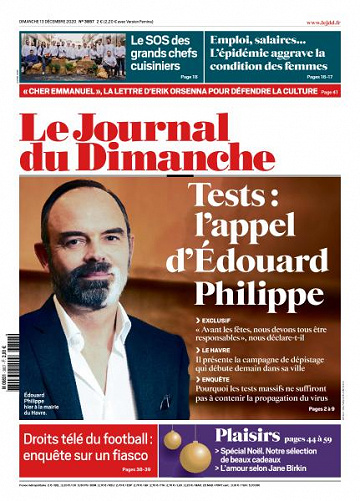 Le Journal du Dimanche - 13 Décembre 2020