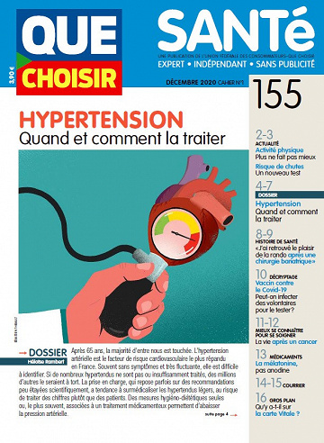Que Choisir Santé N°155 - Décembre 2020