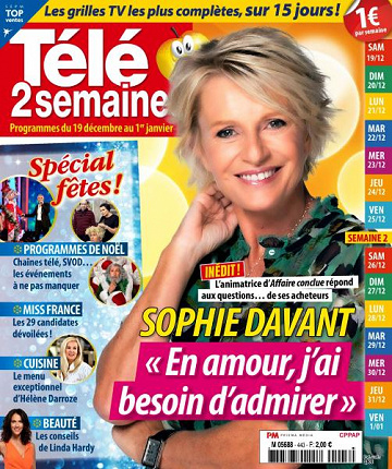 Télé 2 Semaines - 19 Décembre 2020