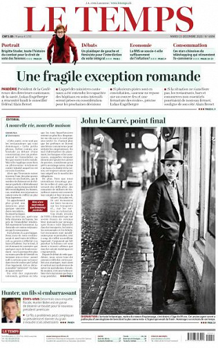 Le Temps - 15 Décembre 2020