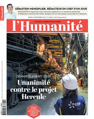 L'Humanité - Mardi 15 Décembre 2020