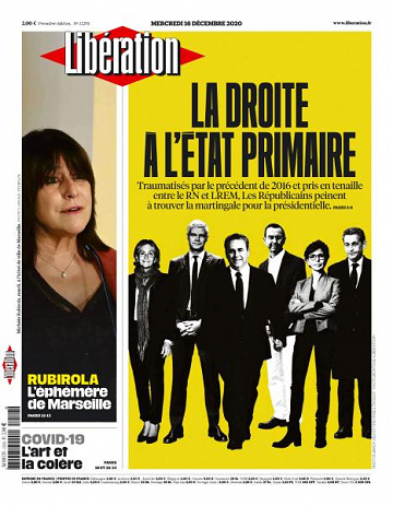 Libération du Mercredi 16 Décembre 2020