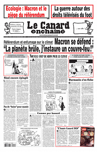 Le Canard enchaîné - 16 Décembre 2020