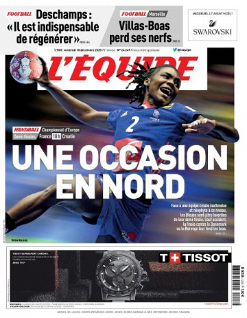 L’equipe du Vendredi 18 Décembre 2020