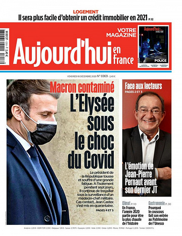 Aujourd'hui en France - Vendredi 18 Décembre 2020