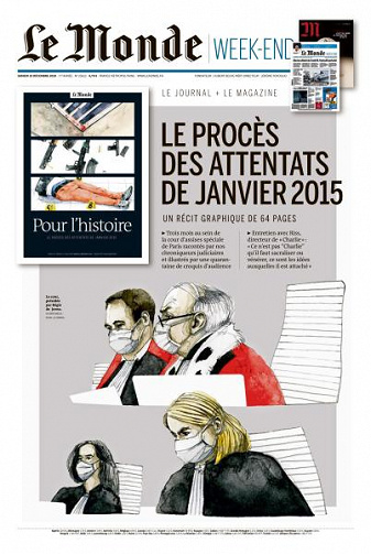 Le Monde du Samedi 19 Décembre 2020