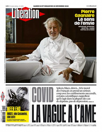 Libération du Samedi 19 et Dimanche 20 Décembre 2020