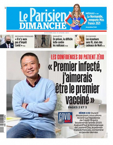 Le Parisien du Dimanche 20 Décembre 2020