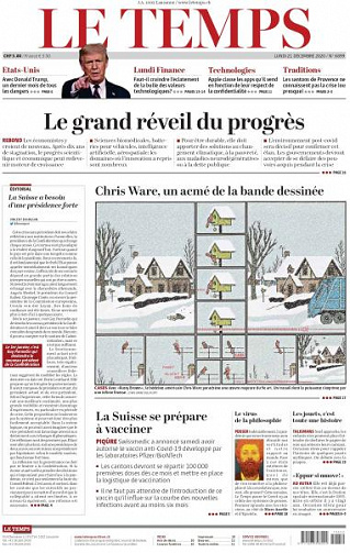 Le Temps - 21 Décembre 2020
