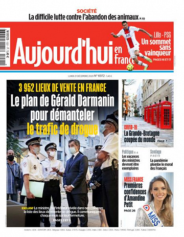 Aujourd’hui en France - 21 Décembre 2020