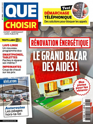 Que Choisir - Janvier 2021