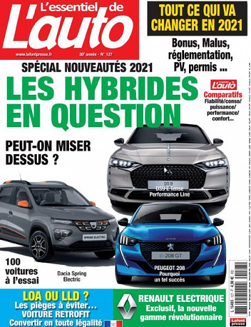 L’Essentiel de l’Auto - Décembre 2020 - Février 2021